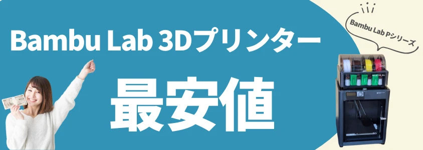 Bambu Lab Pシリーズ 安く買う 最安値