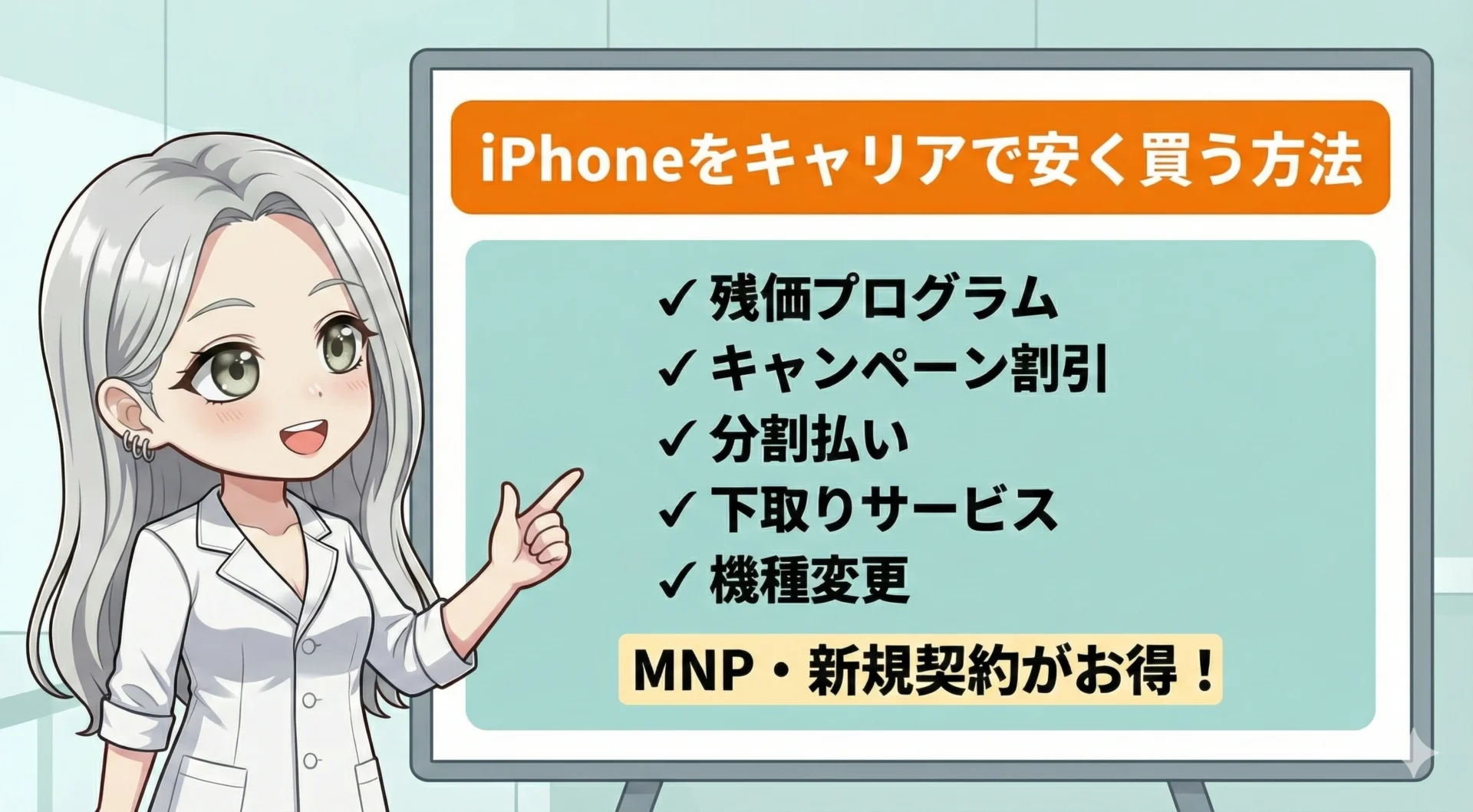iPhoneをキャリアで買うメリット PC版