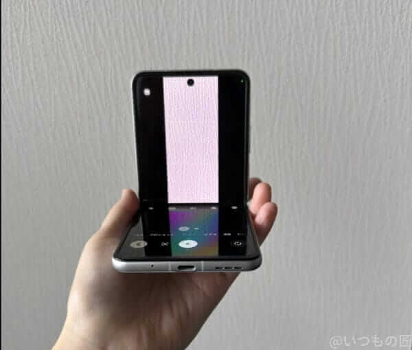 手持ちのnubia Flip 2