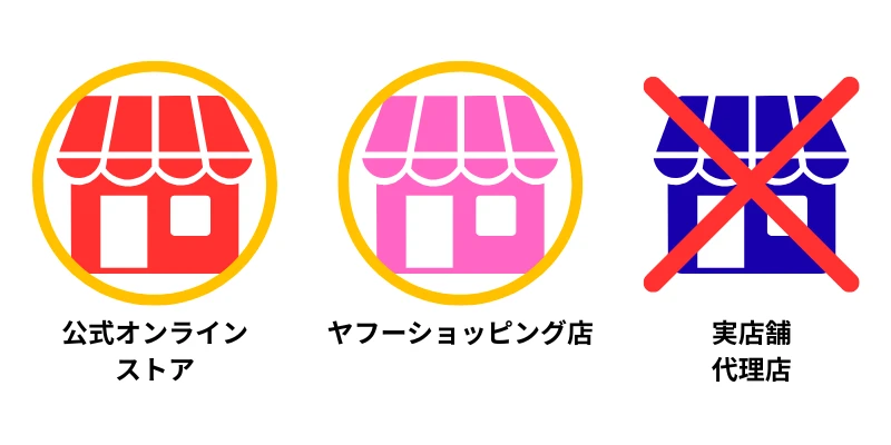 オンラインストアで申し込こみが必須