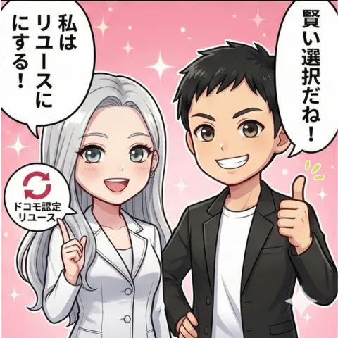 iPhone15 4コマ漫画 4コマ目