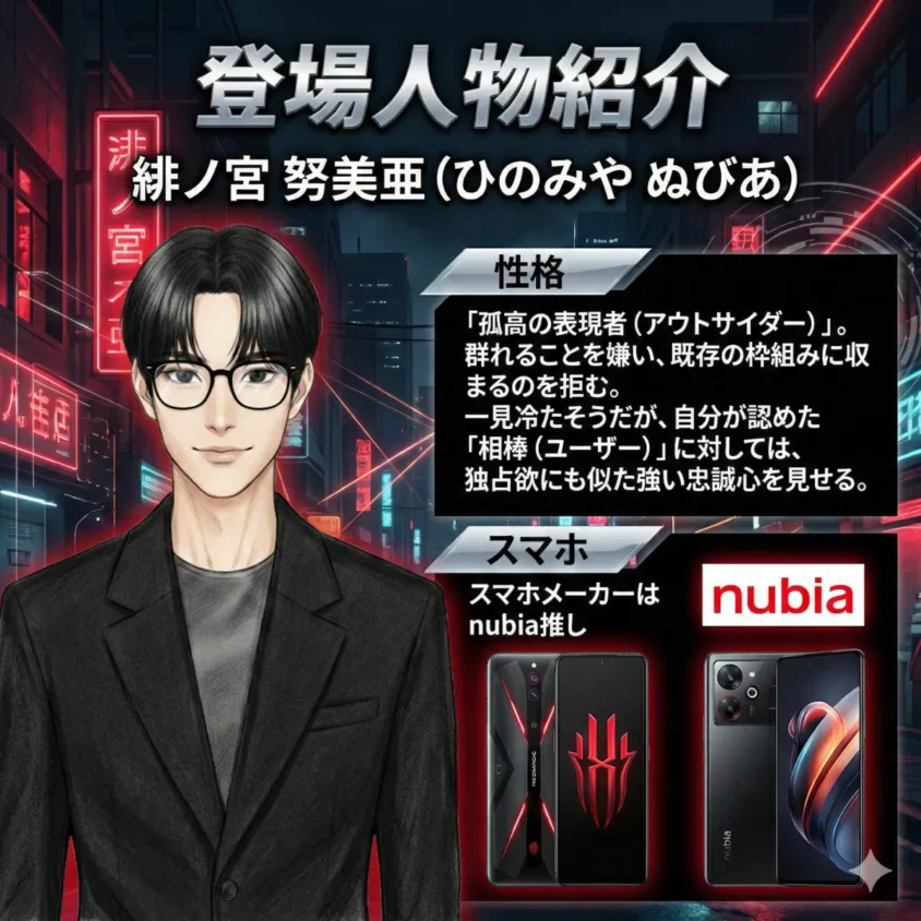 登場人物紹介nubia_hinomiya