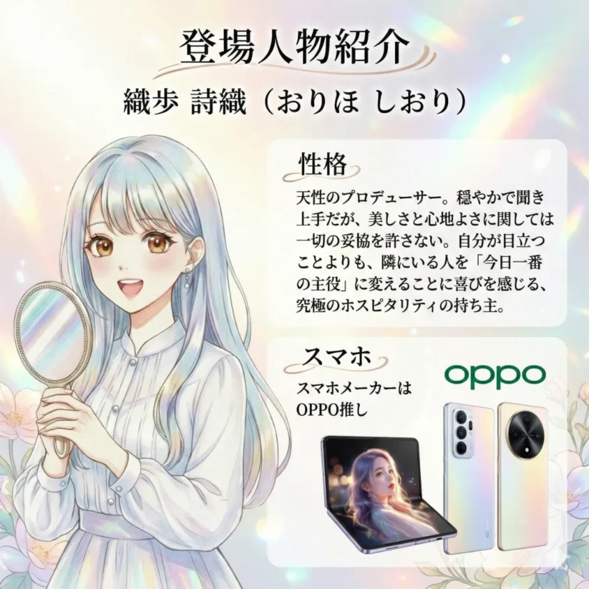 登場人物紹介shiori_oriho