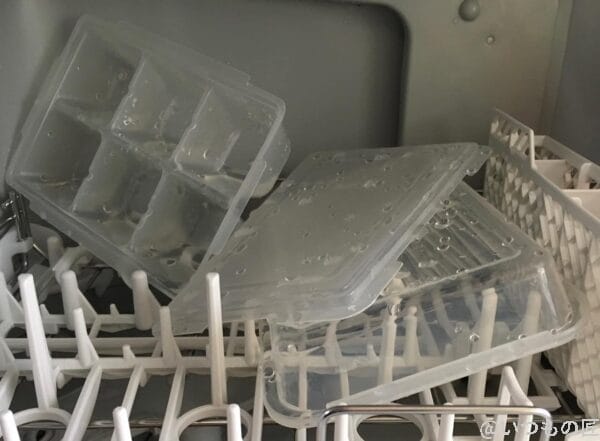 食器洗い乾燥機の実験2の乾燥後1