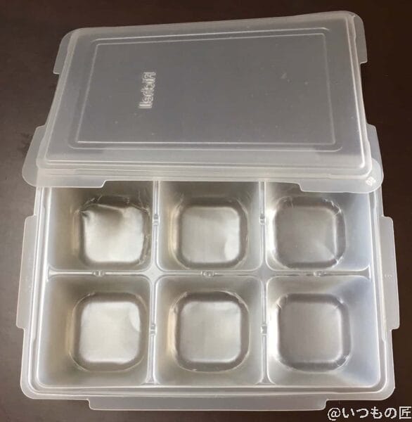 食器洗い乾燥機の実験後のタッパー2