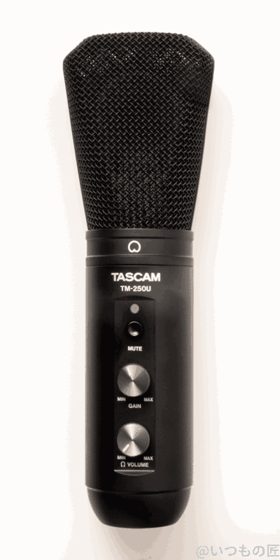 TASCAM TM-250U 1200px 600px 正面