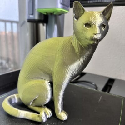 AnkerMake M5 3Dプリント品6. 毛並みの良い猫