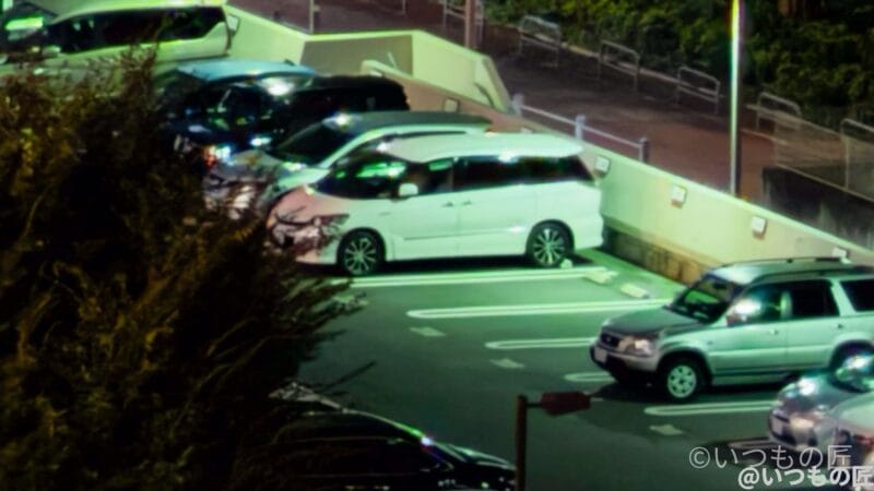 iPhone15 Pro Max 夜間撮影 作例(25.0倍)