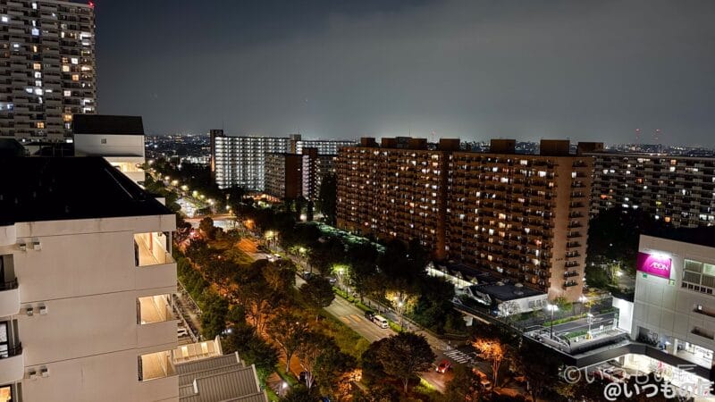 iPhone15 Pro Max 夜間撮影 作例(1.0倍)