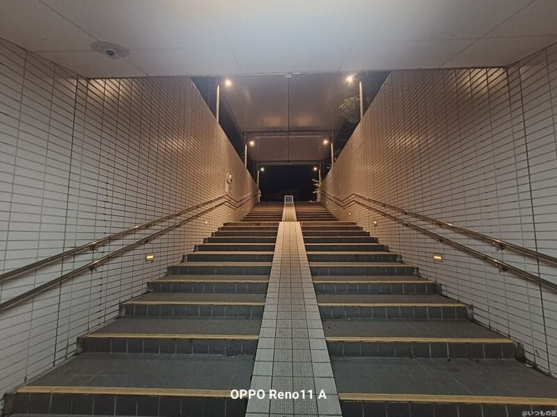 OPPO Reno11 A カメラ
OPPO Reno11 Aで夜間撮影した写真