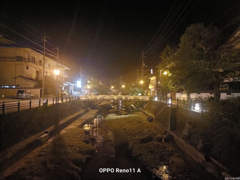 OPPO Reno11 A カメラ
OPPO Reno11 Aで夜間撮影した写真