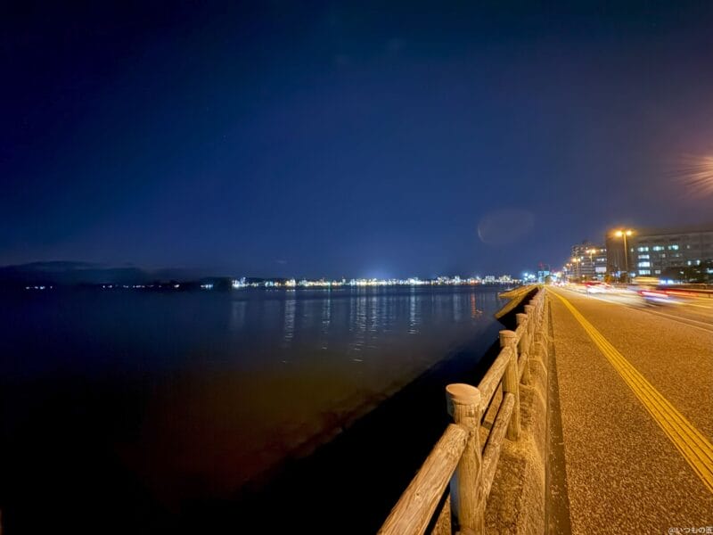 iPhone 16/16 Plus カメラ
iPhone 16でズーム撮影した夜景写真