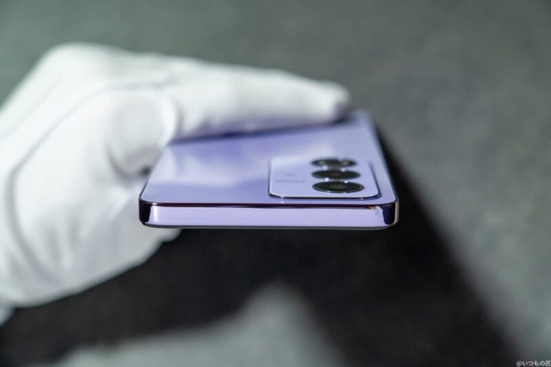 OPPO A3 5G レビュー
OPPO A3 5G 本体の上側面のイメージ図