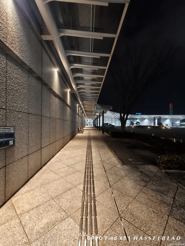 OPPO Find X8 カメラ
OPPO Find X8で撮影した夜景写真