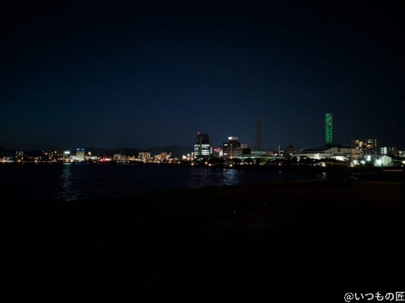 Google Pixel 9a カメラ
Google Pixel 9aでズーム撮影した夜景写真