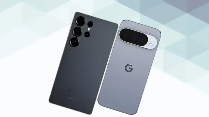 Galaxy S25 UltraとGoogle Pixel 10 Proを比較 背面デザイン