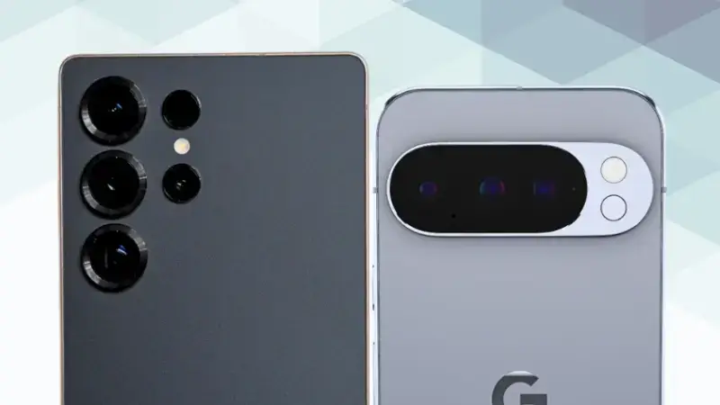 Galaxy S25 UltraとGoogle Pixel 10 Proを比較 カメラデザイン