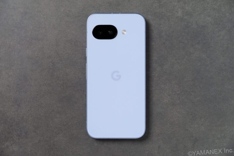 Google Pixel 9a レビュー
Google Pixel 9a のデザインイメージ