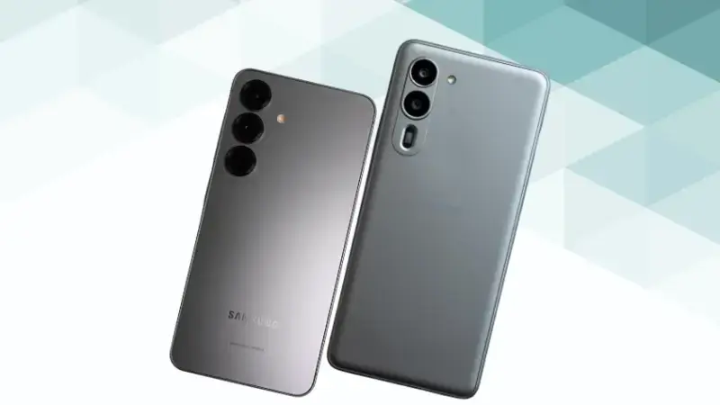 Galaxy S25とarrows We2 Plusの比較 背面デザイン