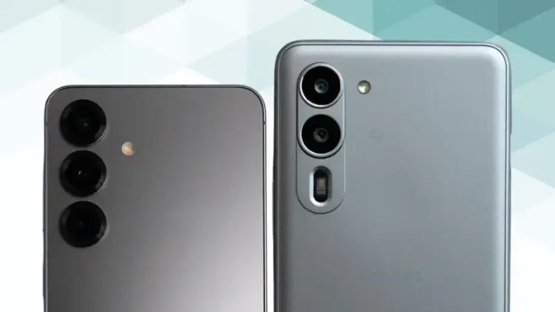 Galaxy S25とarrows We2 Plusの比較 カメラデザイン