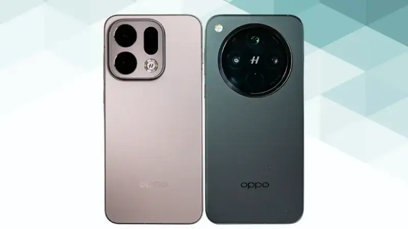 OPPO Find X9とOPPO Find X8の比較 背面デザイン