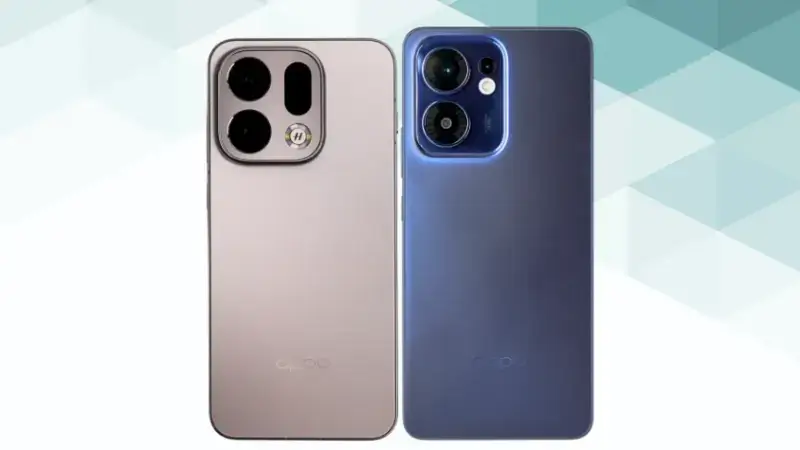 OPPO Find X9とOPPO Reno13 Aの比較 背面デザイン