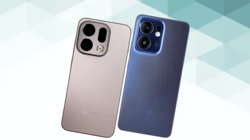 OPPO Find X9とOPPO Reno13 Aの比較 背面デザイン