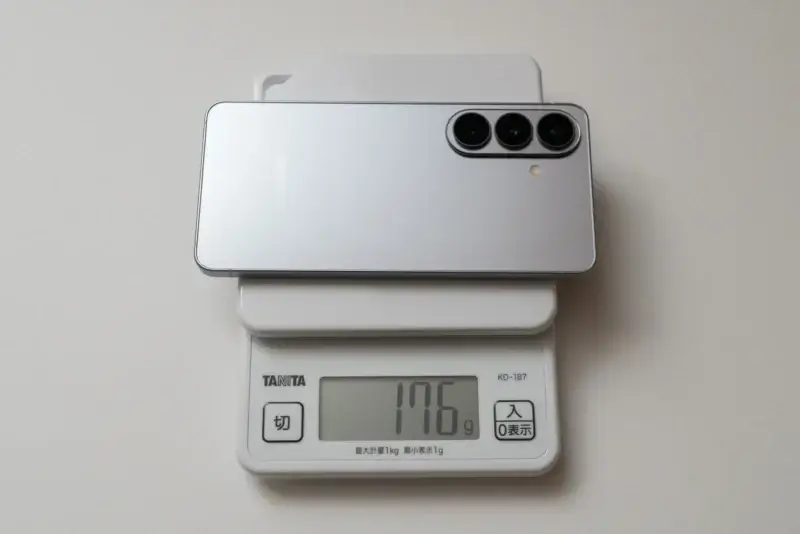 Galaxy S26 重さ測定