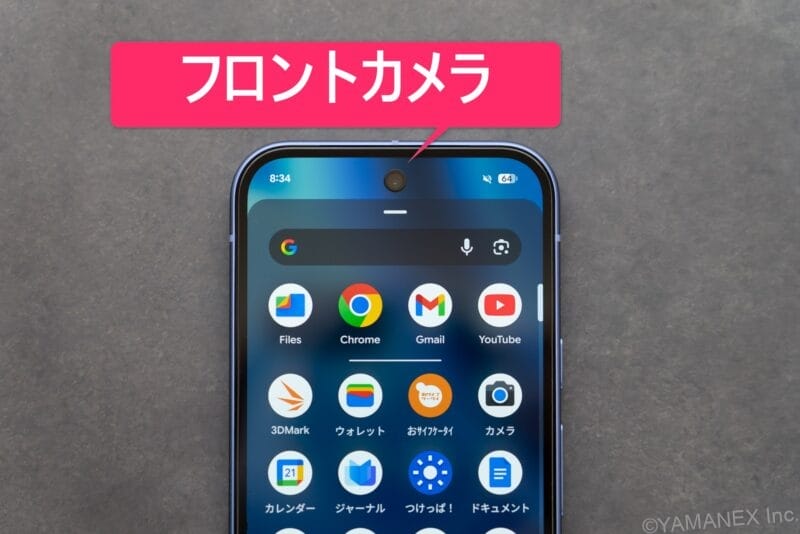 Google Pixel 10a カメラ 机の上のGoogle Pixel 10a