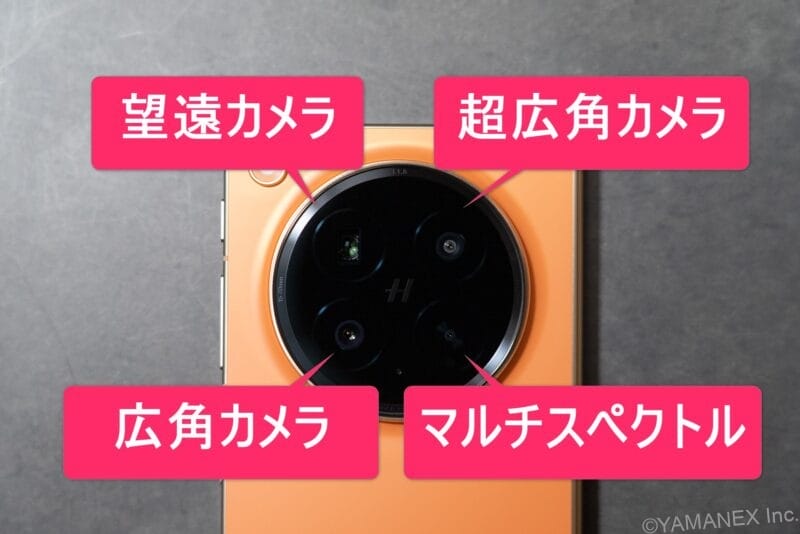 OPPO Find N6 カメラ 机の上のOPPO Find N6