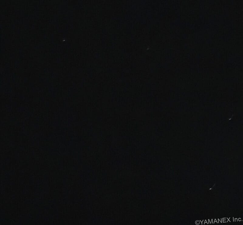 OPPO Find N6 カメラ 夜空の星を撮影した一枚
