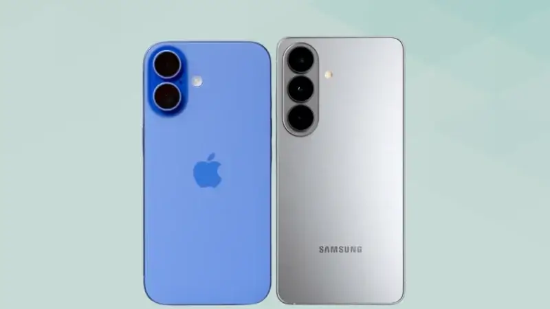 iPhone16とGalaxy S26を比較 背面デザイン