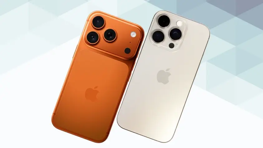 iPhone17 ProとiPhone16 Proの比較 背面デザイン