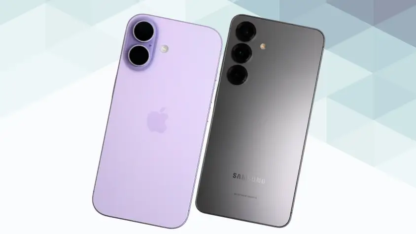 iPhone17とGalaxy S25を比較 背面デザイン