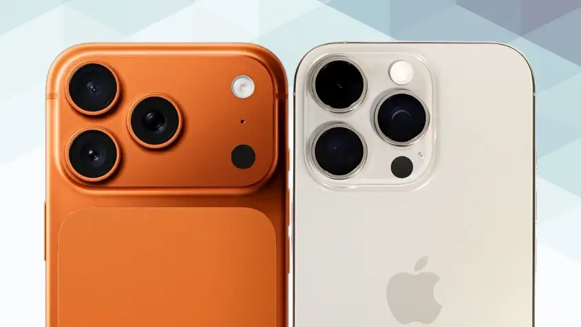 iPhone17 ProとiPhone16 Proの比較 カメラデザイン