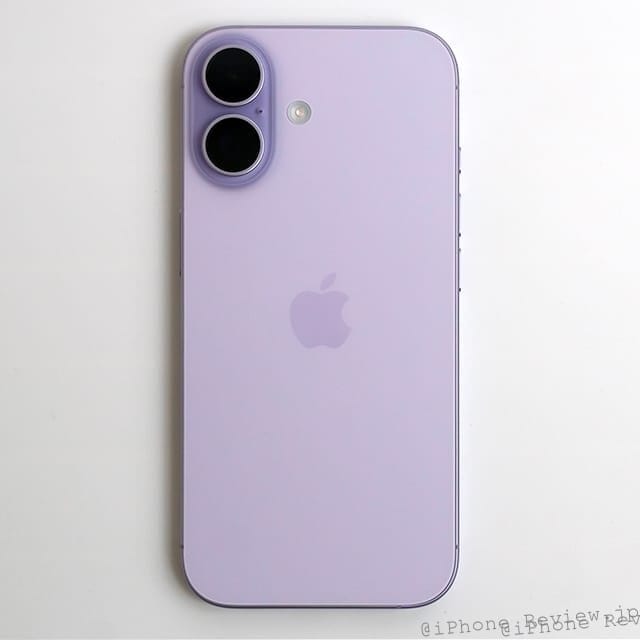 カラーリングが変わったiPhone17