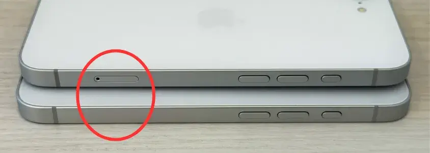 iPhone17eとiPhone16eの違い SIMスロットの有無